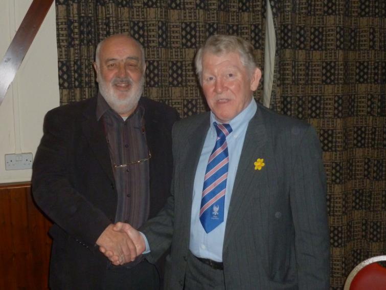 Bill Carne and Graham Price